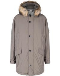 Stone Island - Micro Reps Down Filled Parka 691542926 V0058" - Lyst