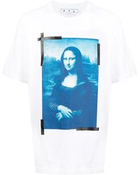 Off-White c/o Virgil Abloh - Monalisa Over Short Sleeves T-Shirt Omaa038C99Jer00 20145" - Lyst