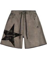 Purple Brand - Star Wordmark Shorts P446 Mfbf826" - Lyst