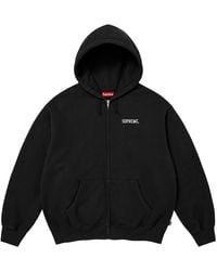 Supreme - Blessed Applique Zip Up Hooded Sweatshirt "Fw26 - Lyst
