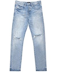 Purple Brand - Holloway Vintage Crystal Jeans "Light" P005 Hpqv125" - Lyst