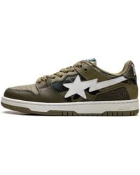 A Bathing Ape - A Bathing Ape Sk8 Sta Drab Camo" 001Fwj301026 Old" - Lyst