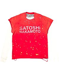 Satoshi Nakamoto - Luke Thermal Long Sleeve T-Shirt Shirt Ps26Tee006" - Lyst