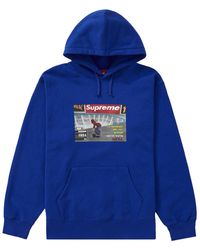 Supreme - Thrasher Hooded Sweatshirt "Royal" Fw21Sw98" - Lyst