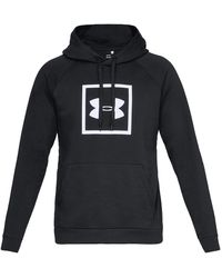 Under Armour - Rival Fleece Logo Hoody - Lyst