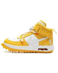 Nike - Air Force 1 Mid "off-white - Lyst