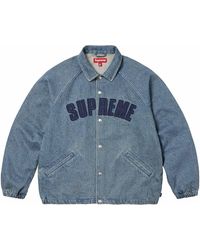 Supreme - Arc Denim Coaches Jacket "Fw25 - Lyst