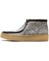 Clarks - Wallabee Cup Bt Camouflage" 26163210" - Lyst