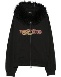 THUG CLUB - Tc Two Face Fur Hooded Zip-Up Tc26Ss3701" - Lyst