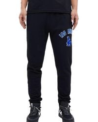 Pro Standard - Mlb La Dodgers Stacked Logo Sweatpants Lld431904 Blk" - Lyst