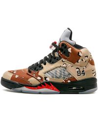 Nike - Air 5 Retro Supreme "Camo" Shoes - Lyst