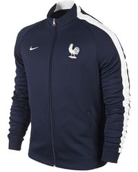 Nike - N98 France Authentic Track Jacket "Midnight 589858 410" - Lyst