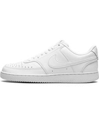 Nike - Court Vision Lo "Triple" Cd5463 100" - Lyst