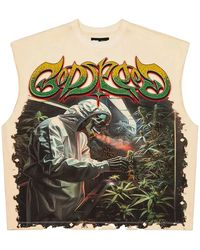 GODSPEED NEW YORK - 420 Indoor Vvs Sleeveless Top "Bone" Gs766" - Lyst
