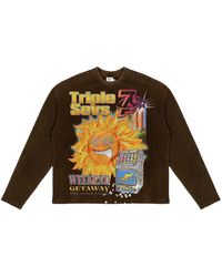 Triple Sevens - Weekend Getaway Waffle Knit Long-Sleeve T-Shirt Ts7060" - Lyst