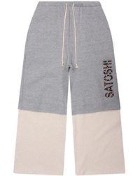 Satoshi Nakamoto - Double Layer Studded Sweatpant "Heather" Sat005" - Lyst