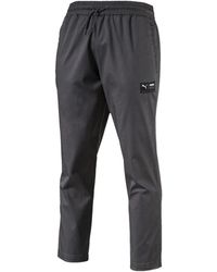 PUMA - Downtown Pants Twill "Iron Gate" 576716 14" - Lyst