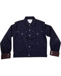 JW Anderson - Turn Up Cuff Denim Jacket Dj0044Pg1836807" - Lyst