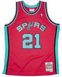 Mitchell & Ness - Nba Tim Duncan Reload Swingman Jersey "1998 San Antonio Spurs - Lyst
