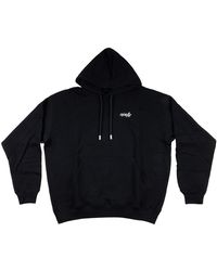 Off-White c/o Virgil Abloh - Paint Splatter Arrow Diag French Terry Hoodie 44Owos26K062 001" - Lyst