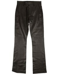 Amiri - Leather Tailokick Flare Pants Mlp009 001" - Lyst