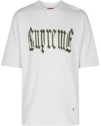 Supreme - Old English S/S Top "Ss24" Su447" - Lyst