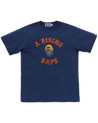 A Bathing Ape - A Rising T-Shirt 0Zxtem005091P" - Lyst