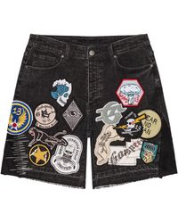 GODSPEED NEW YORK - Patchwork Denim Shorts V2 Byn98Eia" - Lyst