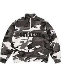 Supreme - Shop Flag Half Zip Pullover "Ss26 - Lyst