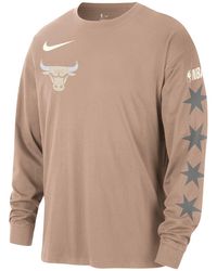 Nike - Max 90 Courtside Long Sleeve T-Shirt City Edition "Nba Chicago Bulls - Lyst