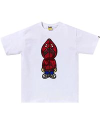 A Bathing Ape - Color Camo Classic Milo Shark T-Shirt 2K30 110 006" - Lyst