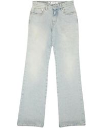 Off-White c/o Virgil Abloh - Baggy Chino Jeans "Light" Owya047F22Den0014000" - Lyst