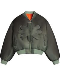 LOSTSHDWS - Reversible Detached Bomber "Petroleum" Lst 50 22703 Pet" - Lyst