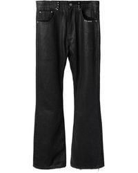 Vague Studios - Waxed Bootcut Denim Pants Vg008" - Lyst