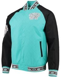 Mitchell & Ness - Hardwood Classics 75Th Anniversary Authentic Warmup Full-Snap Jacket Ojbf1201-Vgryyppplttl" - Lyst