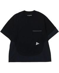 and wander - Combi T-Shirt 5746184073 010" - Lyst