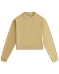 Kith - Haylen Cropped French Terry Crewneck Khw030227 953" - Lyst