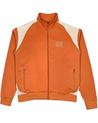 Sinclair - Tech Logo Track Jacket Rust Sinc Tj Rst" - Lyst
