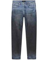 Purple Brand - P005 Coated Gradient Slim Straight Jeans "Mid" P005 Ibcg426" - Lyst