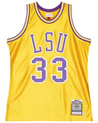 Mitchell & Ness - Home Jersey "Ncaa Lsu Tigers 1990 Shaquille O'Neal" Ajy54241 Lsu90Sonatgd" - Lyst