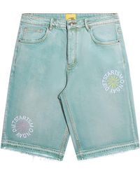 DIET STARTS MONDAY - Sol Denim Shorts "Washed" Dsm Sum26 024" - Lyst