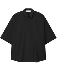 Fear Of God - Silk Blend 3/4 Sleeve Button Up Shirt "Vintage" Rw00306" - Lyst