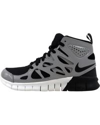 Nike - Free Run 2 Sneakerboot Premium Metallic" 616728 001" - Lyst