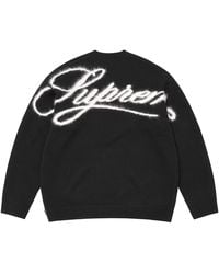 Supreme - Angora Script Sweater "Fw25 - Lyst