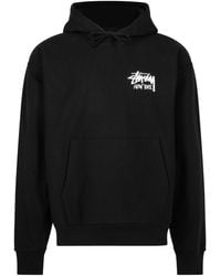 Stussy - Basic Hoodie "New York Exclusive - Lyst