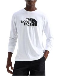 The North Face - Evolution Half Dome Regular Long-Sleeve T-Shirt "Tnf" Nf0A8Fd6Fn4" - Lyst