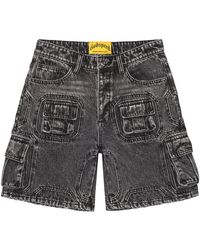 GODSPEED NEW YORK - Octagon Cargo Denim Shorts Wash" Omegze26" - Lyst