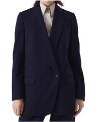 Brunello Cucinelli - Single-Breasted Tailored Jacket Brun722" - Lyst