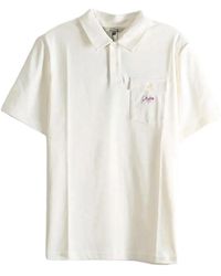Malbon Golf - Jovis Benchmark Polo Shirt "Ivory" 10180 Ivy" - Lyst