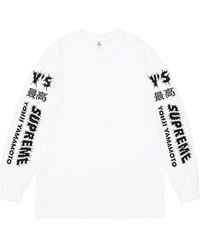 Supreme - Y's By Yohji Yamamoto L/S T-Shirt "Fw25 - Lyst